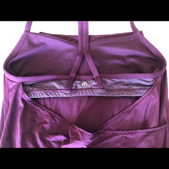 Lululemon CYB Workout Tank September Plum Size 8 - Picture 8 of 11